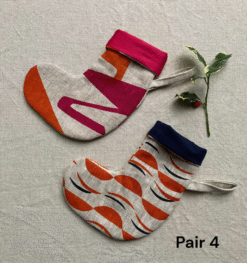 Alternative view of Pair of mini Stocking decorations
