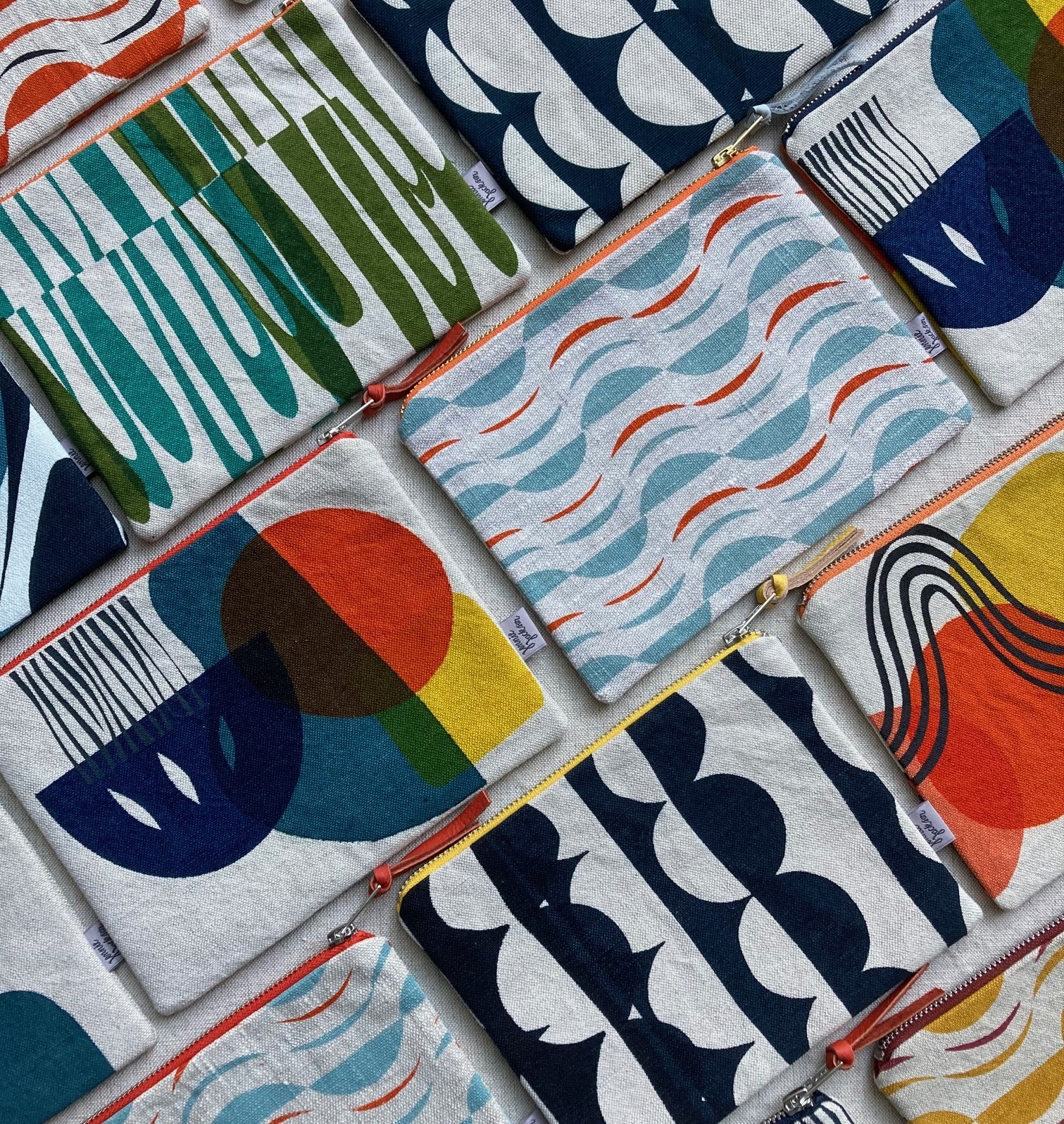 Zip pouch - various designs