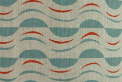 Alternative view of Lampshade - Maronti blue