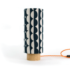 Alternative view of Ada Lampshade and oak lamp base